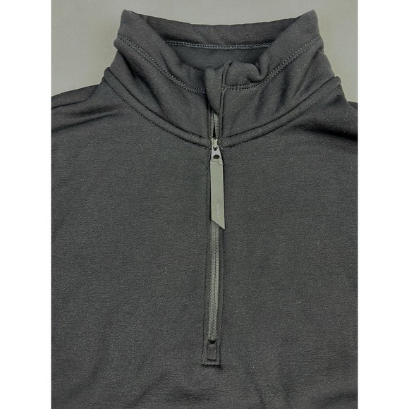 Athleta Women's S Black‎ Pullover Crop Half Zip Sweatshirt - Picture 2 of 13
